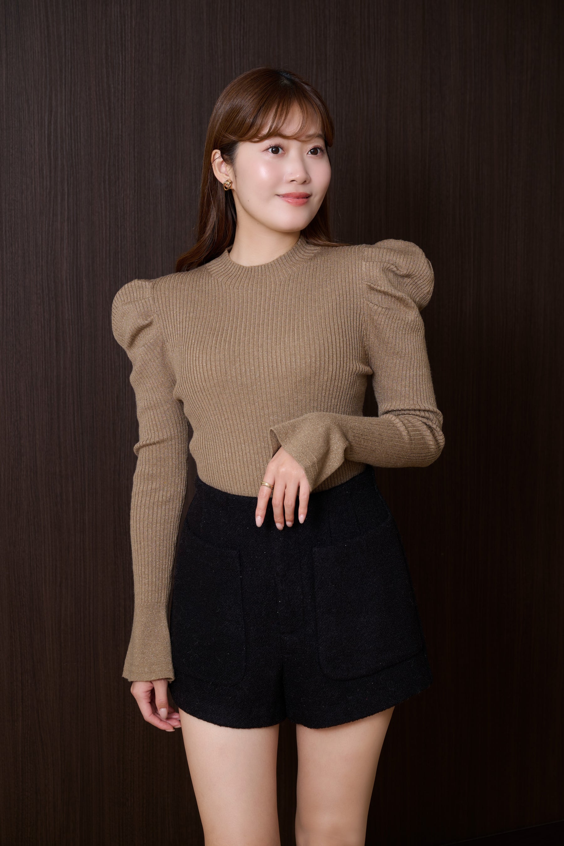 Twinkle Wool Boucle Shorts