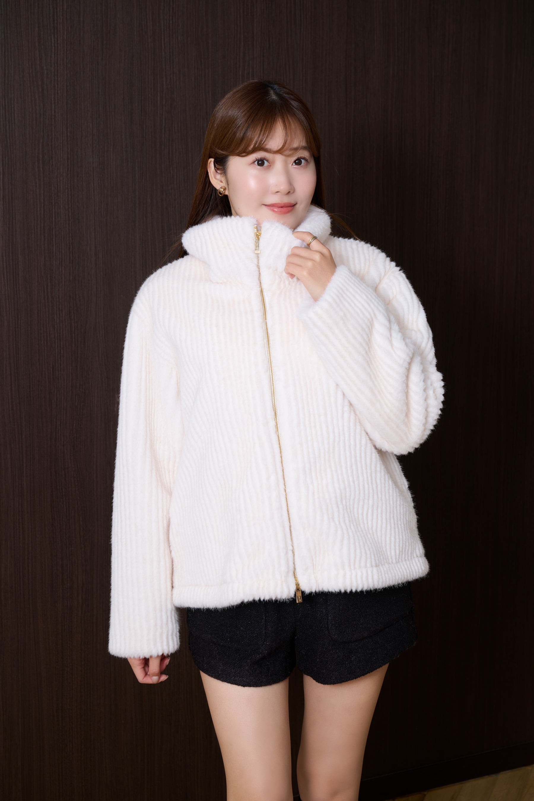 Twila Faux Fur Zip Jacket