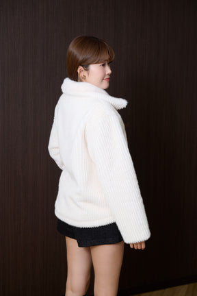 【1月中旬發送】Twinkle Wool Boucle Shorts