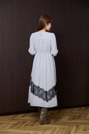 Rosaline Lace Trimmed Dress
