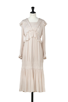 Marion Fluid Gathered Dress