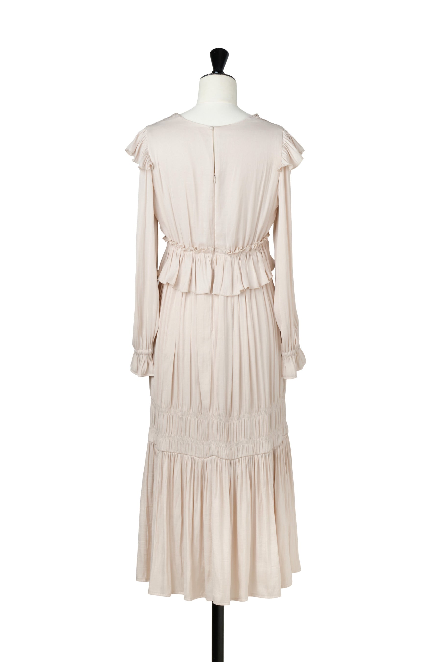 Marion Fluid Gathered Dress