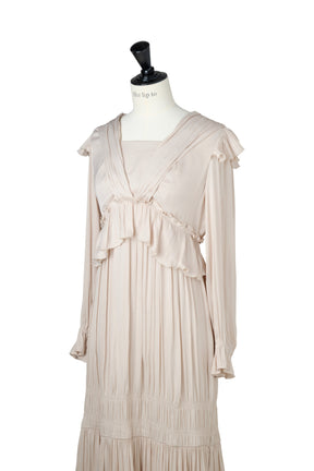 Marion Fluid Gathered Dress