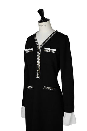 Isaline Long Knit Dress