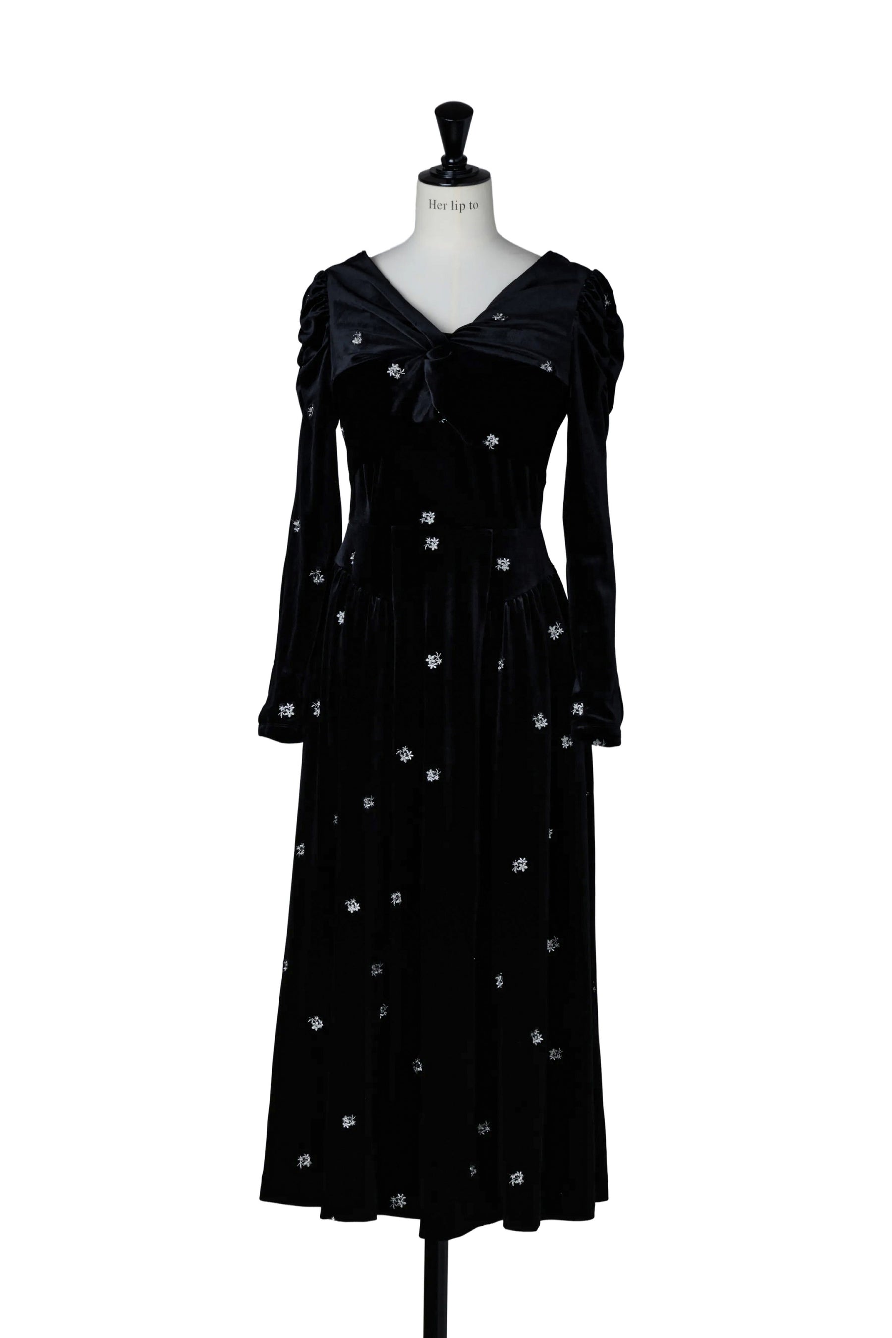 Belmont Floral Velour Dress