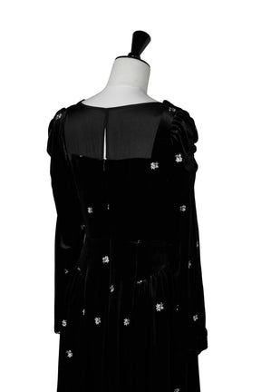 Belmont Floral Velour Dress