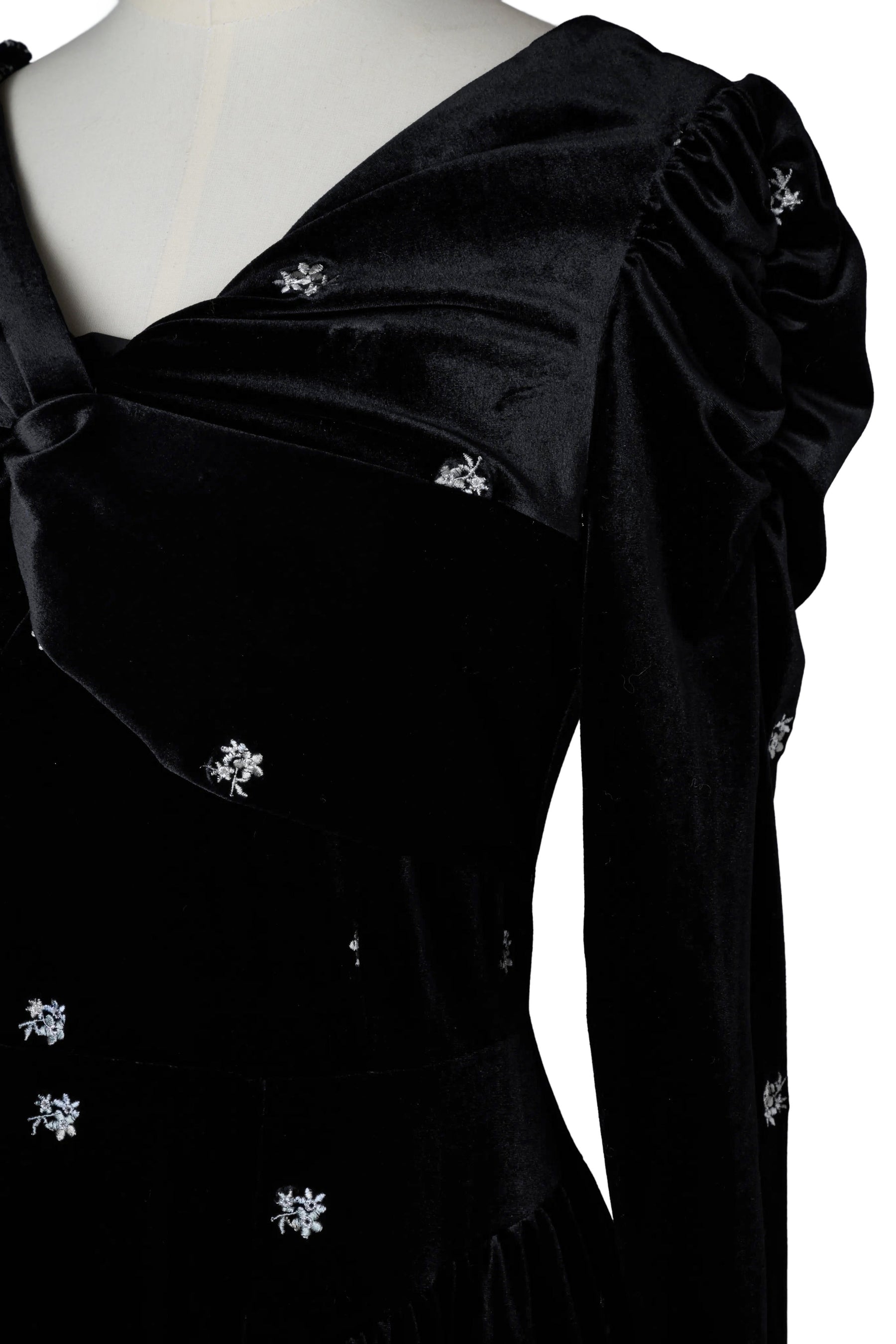 Belmont Floral Velour Dress