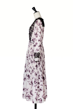 Grasse Floral Pleated Dress