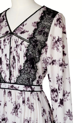 Grasse Floral Pleated Dress