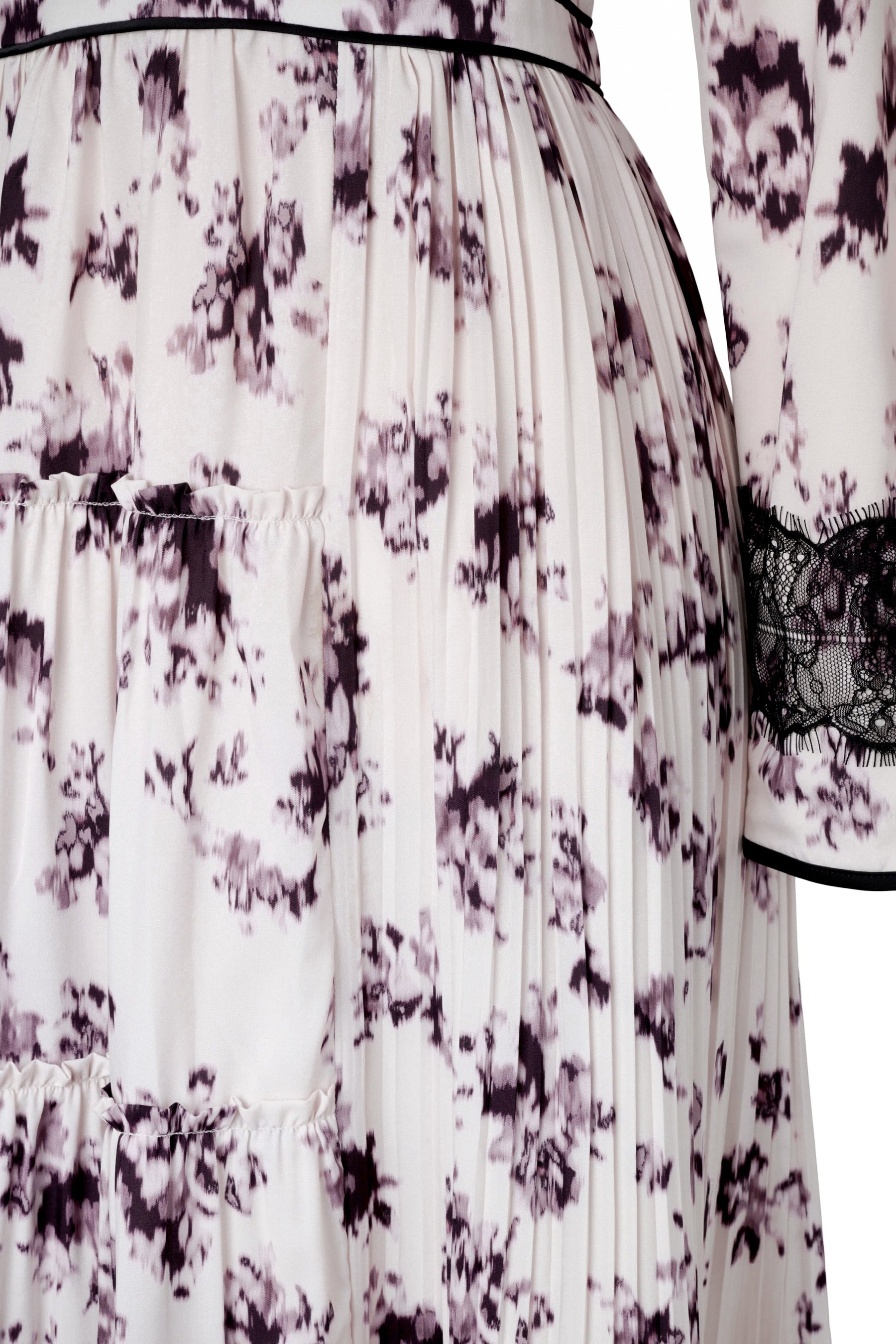 Grasse Floral Pleated Dress