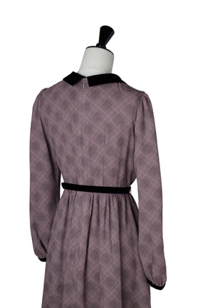 Bristol Plaid Ribbon Dress