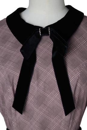 Bristol Plaid Ribbon Dress