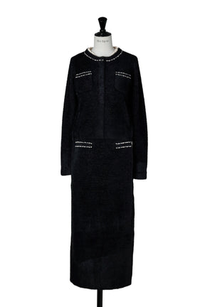 Corinthia Shaggy Knit Set