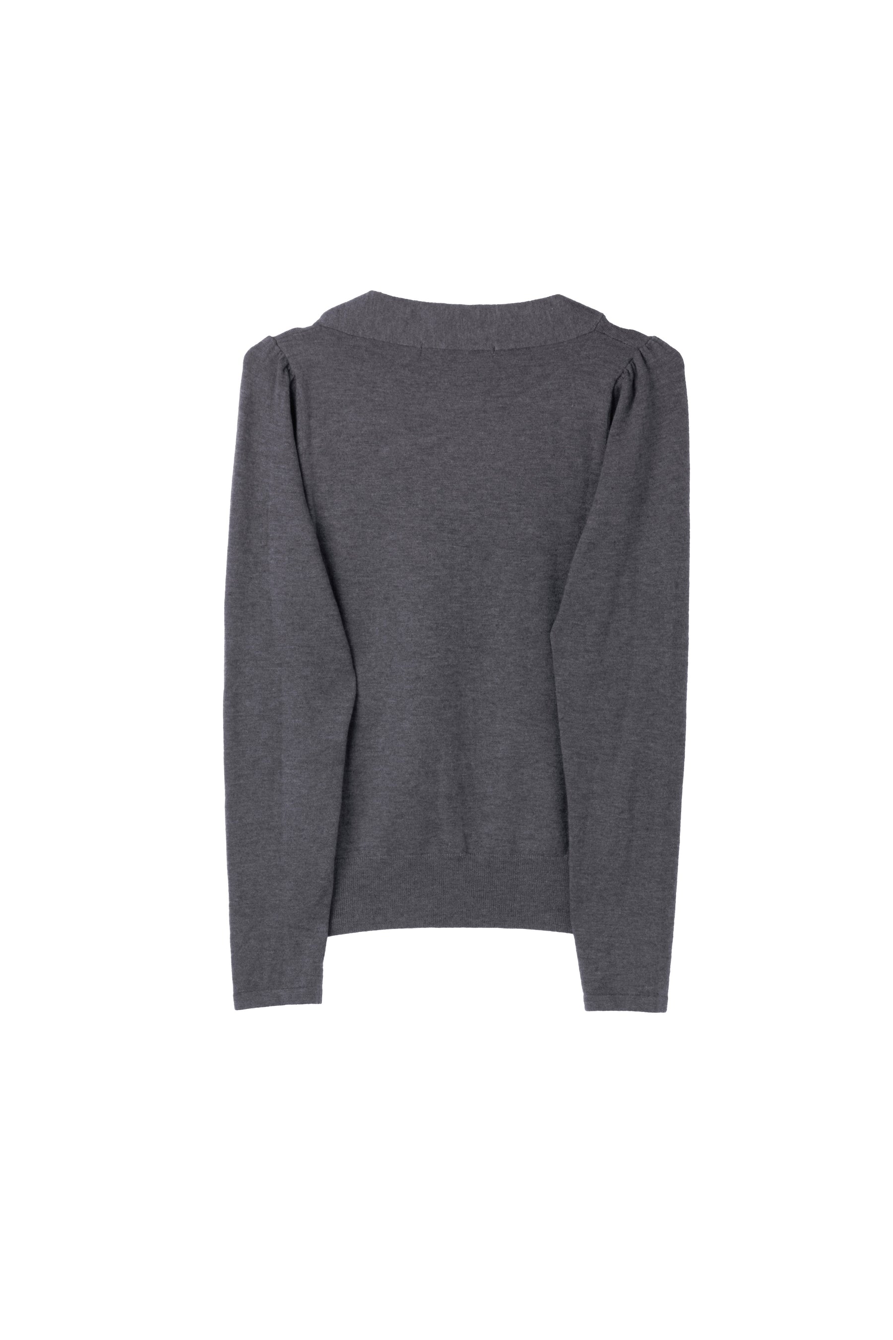 Bijou Ribbon-Tie Knit Top