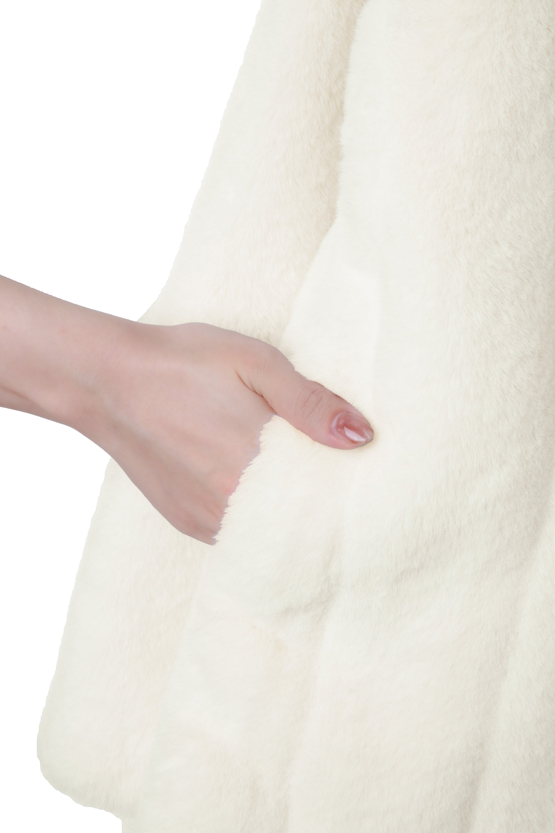 【新顏色】冬日戀曲仿皮草長外套