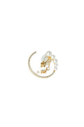Luna Crystal Pearl Earrings