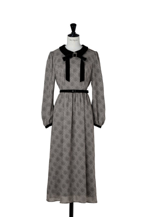 Bristol Plaid Ribbon Dress