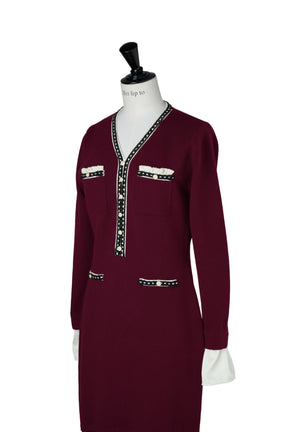 Isaline Long Knit Dress