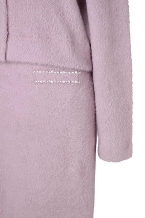 【crystal pink】Corinthia Shaggy Knit Set