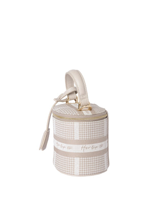 HLT Jacquard Mini Vanity Bag