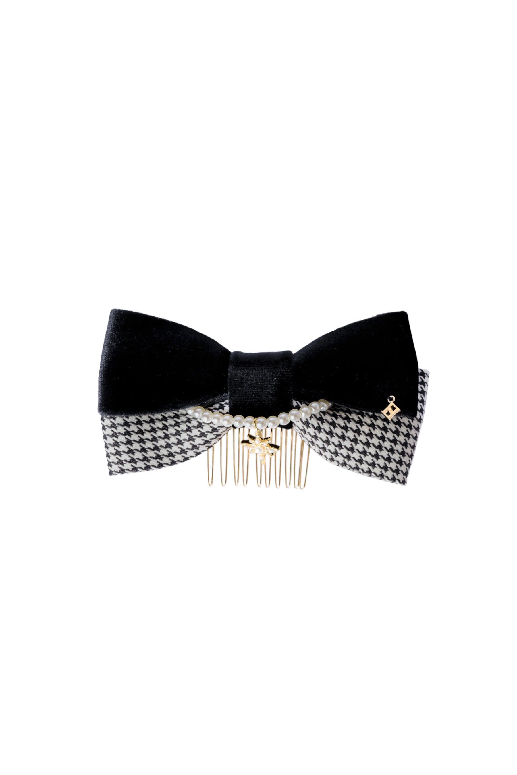 Double Houndstooth Ribbon Comb