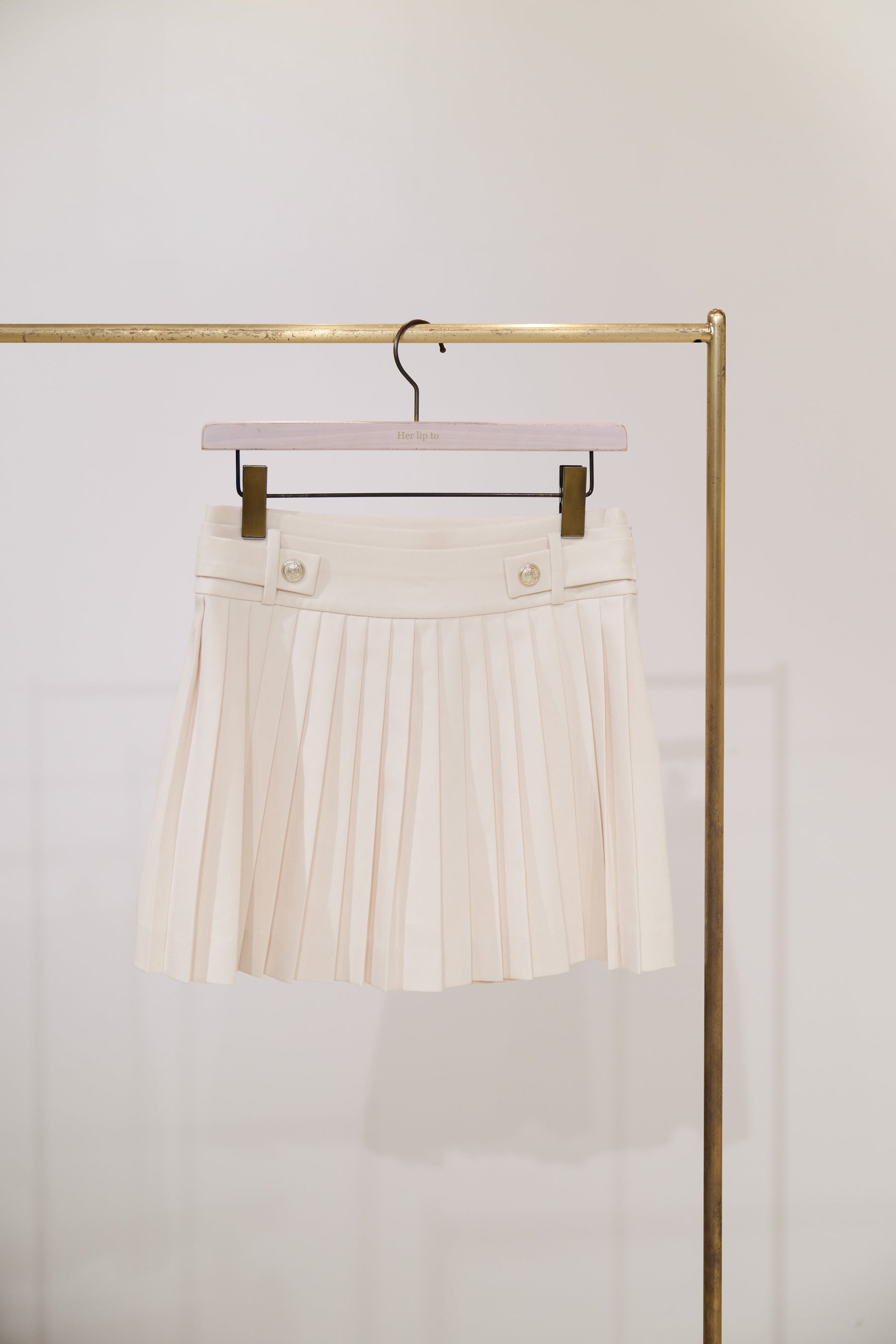 [Shipping in early December] [New color]Vienna Pleated Mini Skirt
