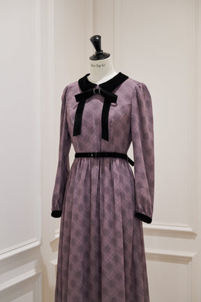 Bristol Plaid Ribbon Dress