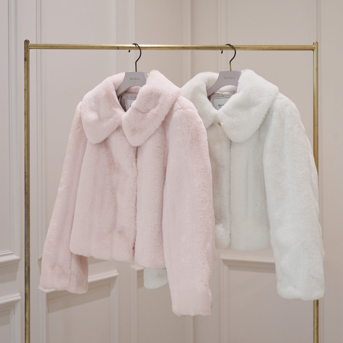 新色】Winter Love Faux Fur Coat