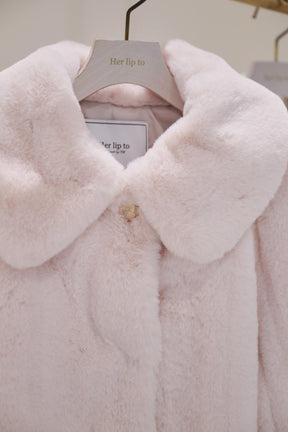 【新色】Winter Love Faux Fur Coat