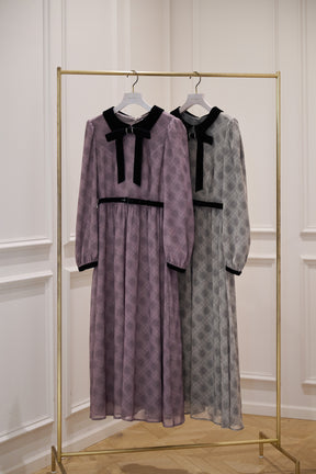 Bristol Plaid Ribbon Dress