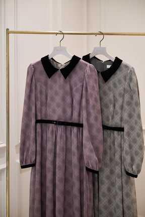 Bristol Plaid Ribbon Dress