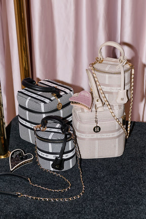 HLT Jacquard Mini Vanity Bag