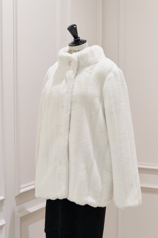 [Shipping in late December]  Winter Love Faux Fur Long Coat