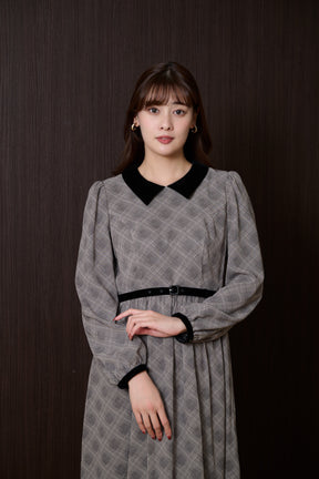 Bristol Plaid Ribbon Dress