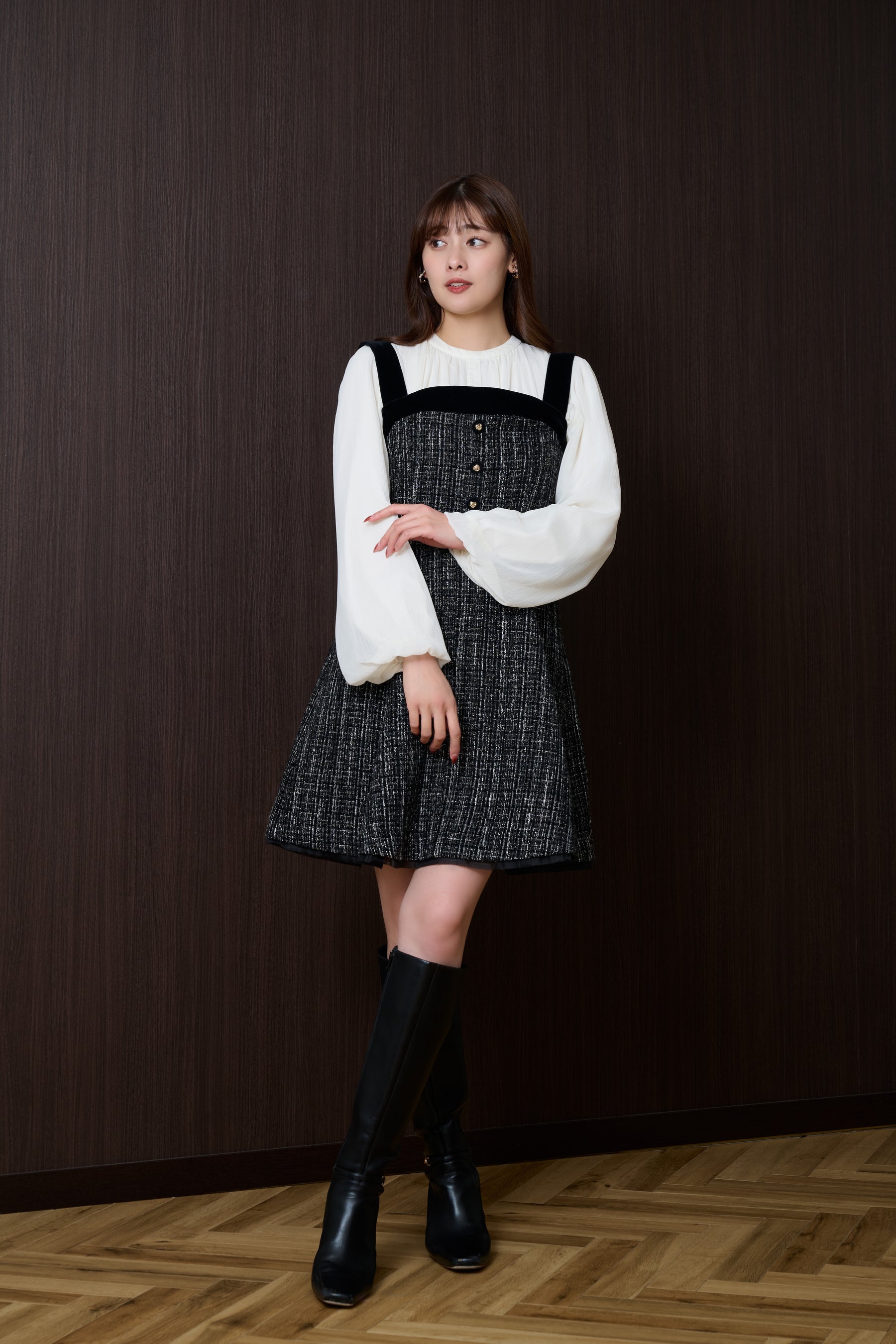 Margaux Tweed Mini Dress