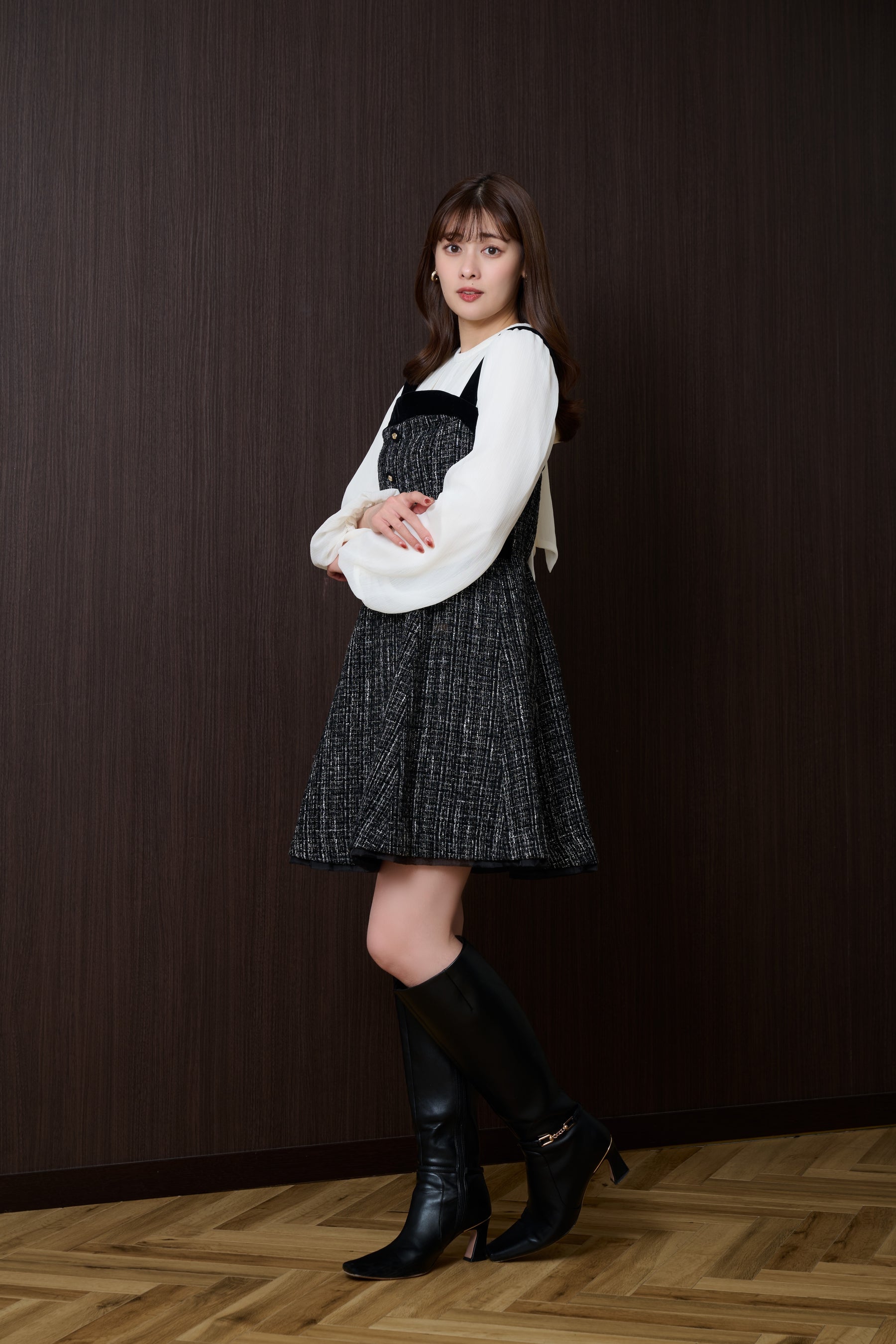 Margaux Tweed Mini Dress