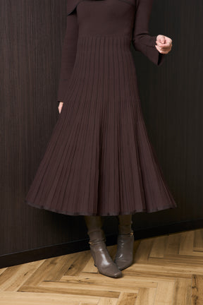 【1月中旬発送】La Lueur Knit Dress