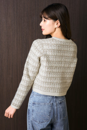 Bristol Tweed Knit Cardigan