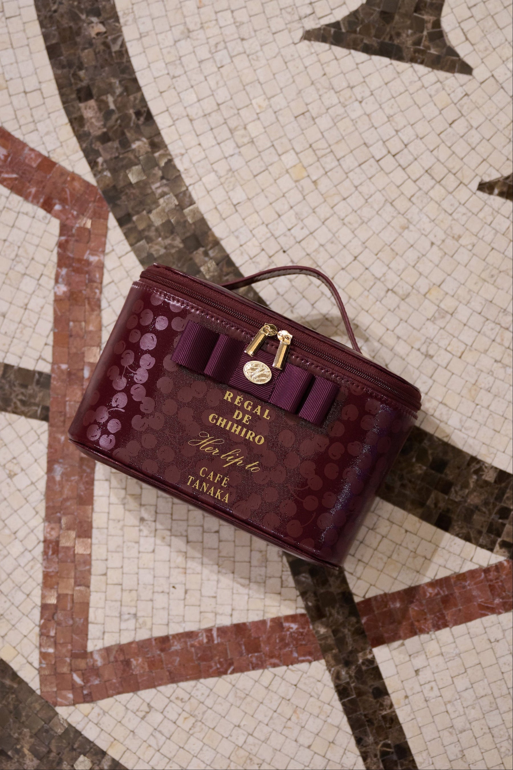 CAFÉ TANAKA × Her lip to Vanity Pouch