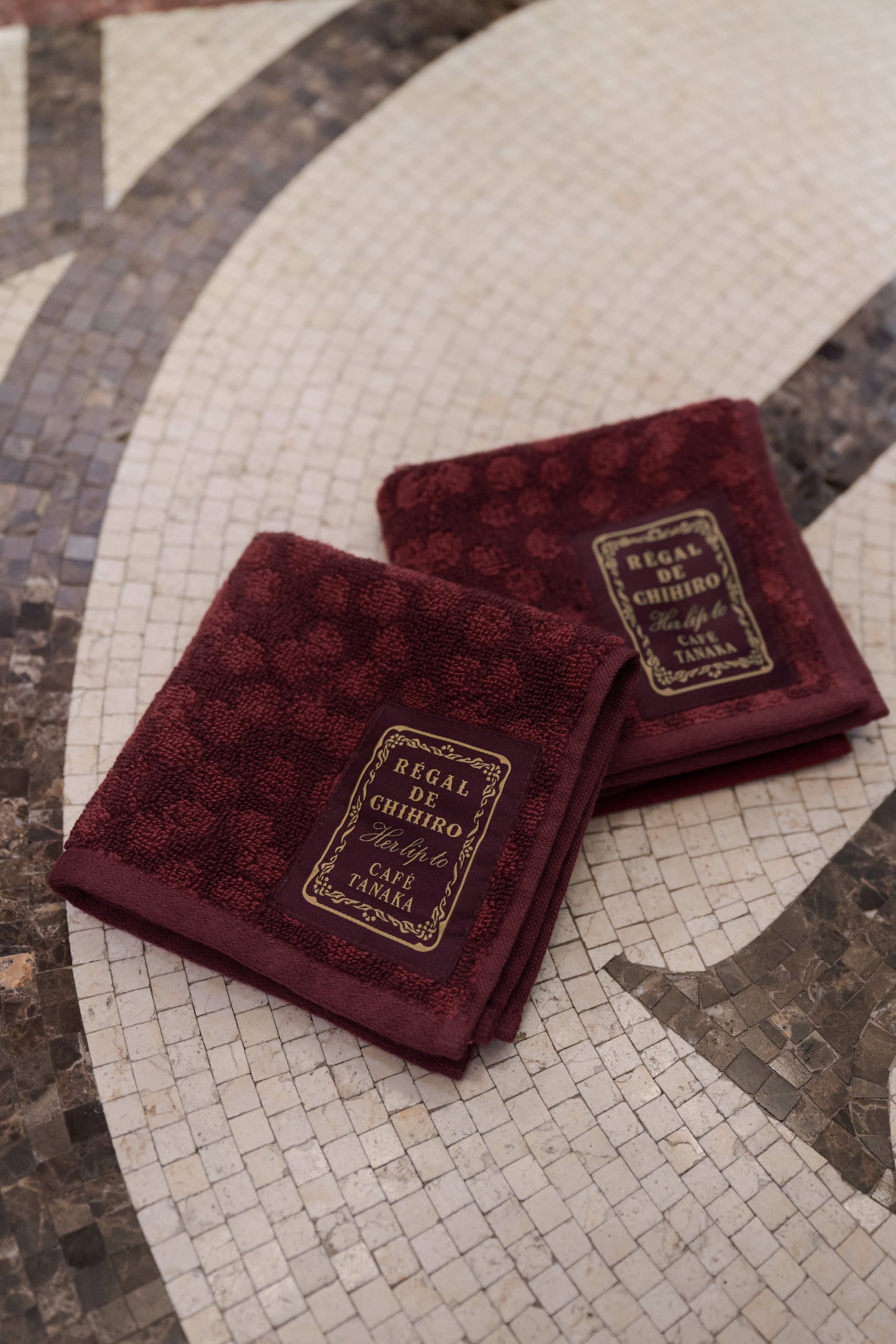 CAFÉ TANAKA × Her lip to Hand Towel