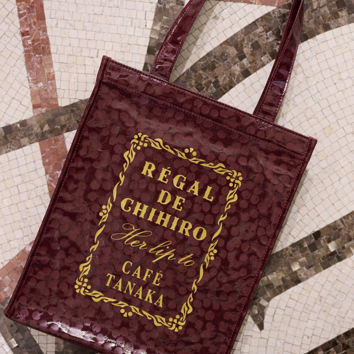 herlipto×カフェタナカ　コラボ　トートバッグ CAFÉ TANAKA × Her lip to Tote Bag