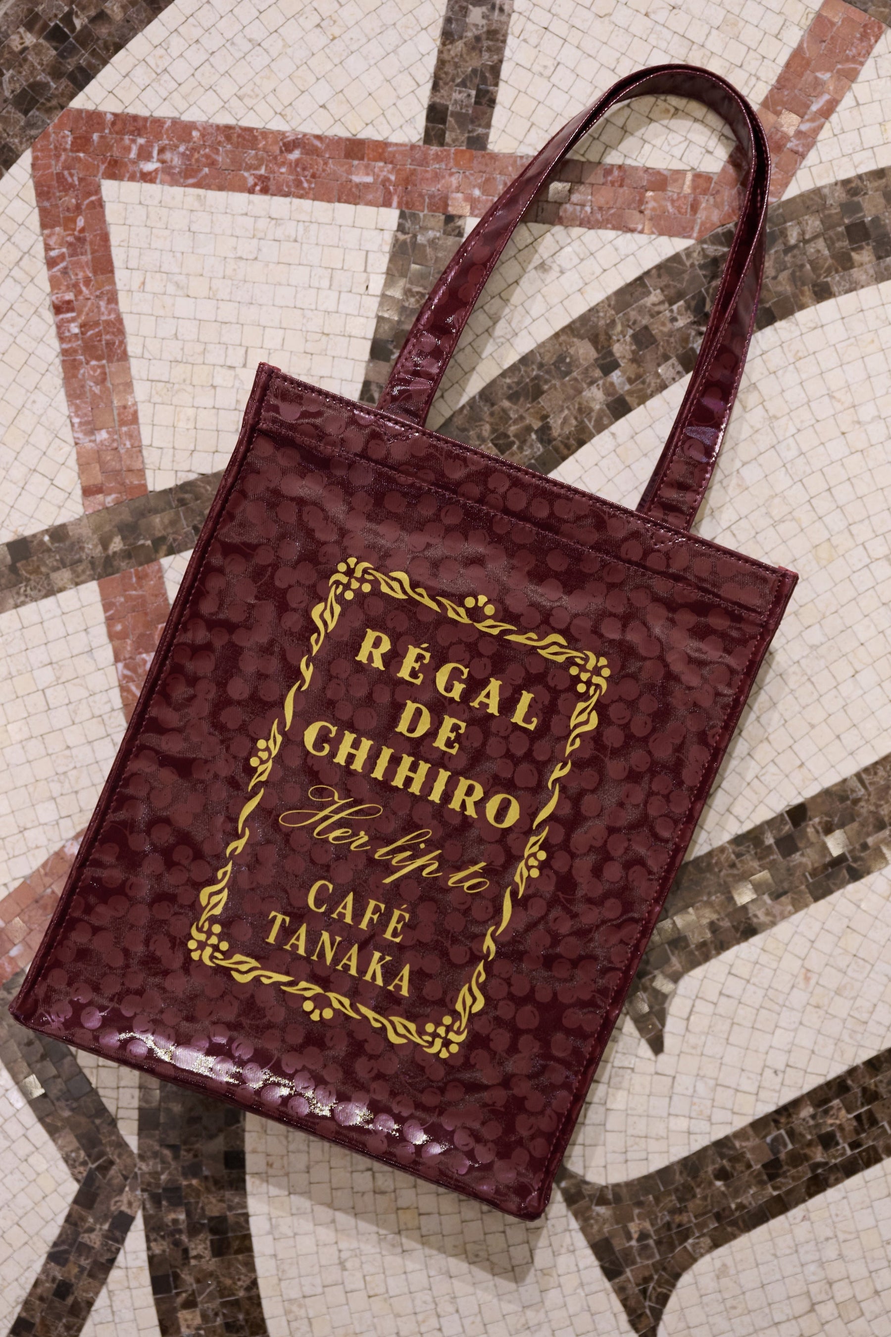 CAFÉ TANAKA × Her lip to Tote Bag