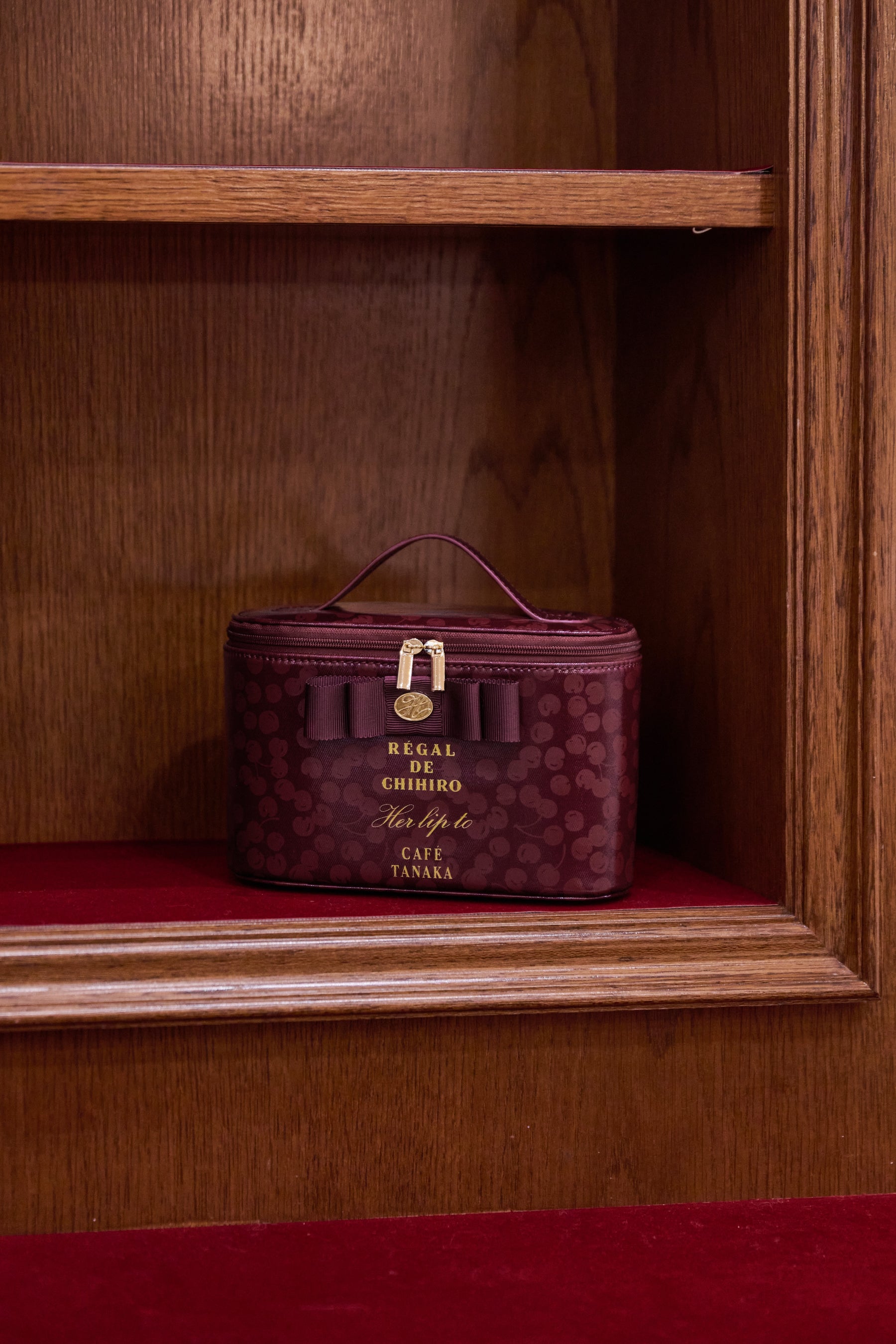 CAFÉ TANAKA × Her lip to Vanity Pouch