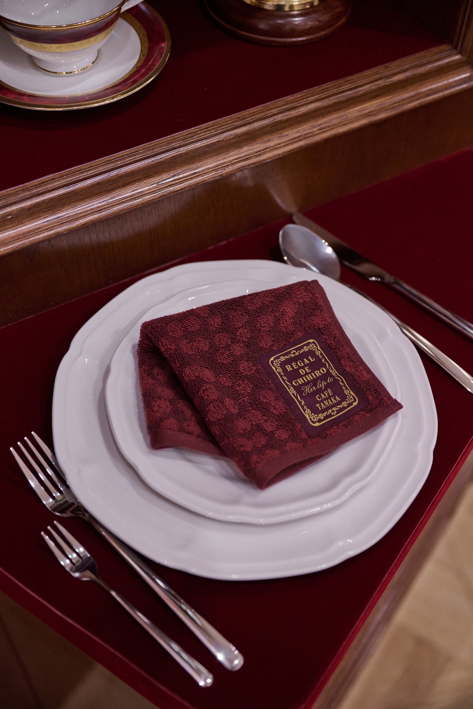 CAFÉ TANAKA × Her lip to Hand Towel