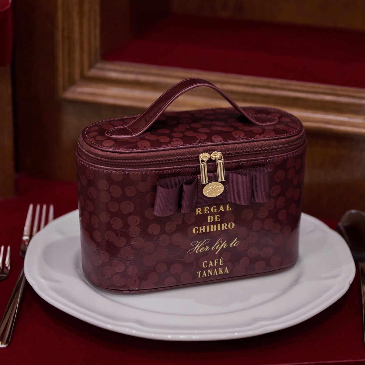 CAFÉ TANAKA × Her lip to Vanity Pouch