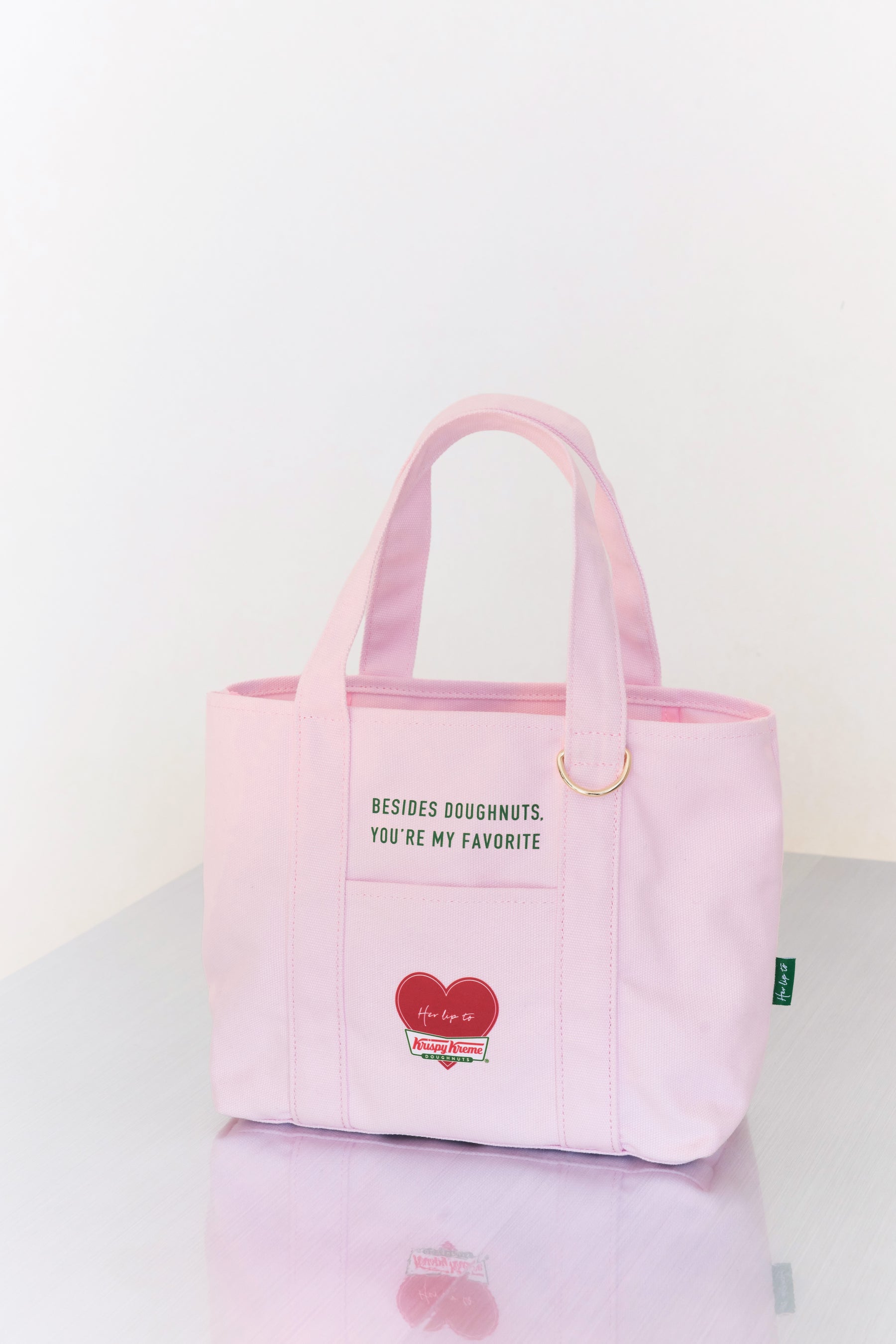 Krispy Kreme Doughnuts × Her lip to Tote Bag