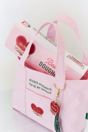 Krispy Kreme Doughnuts × Her lip to Tote Bag