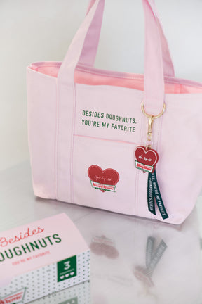 Krispy Kreme Doughnuts × Her lip to Tote Bag