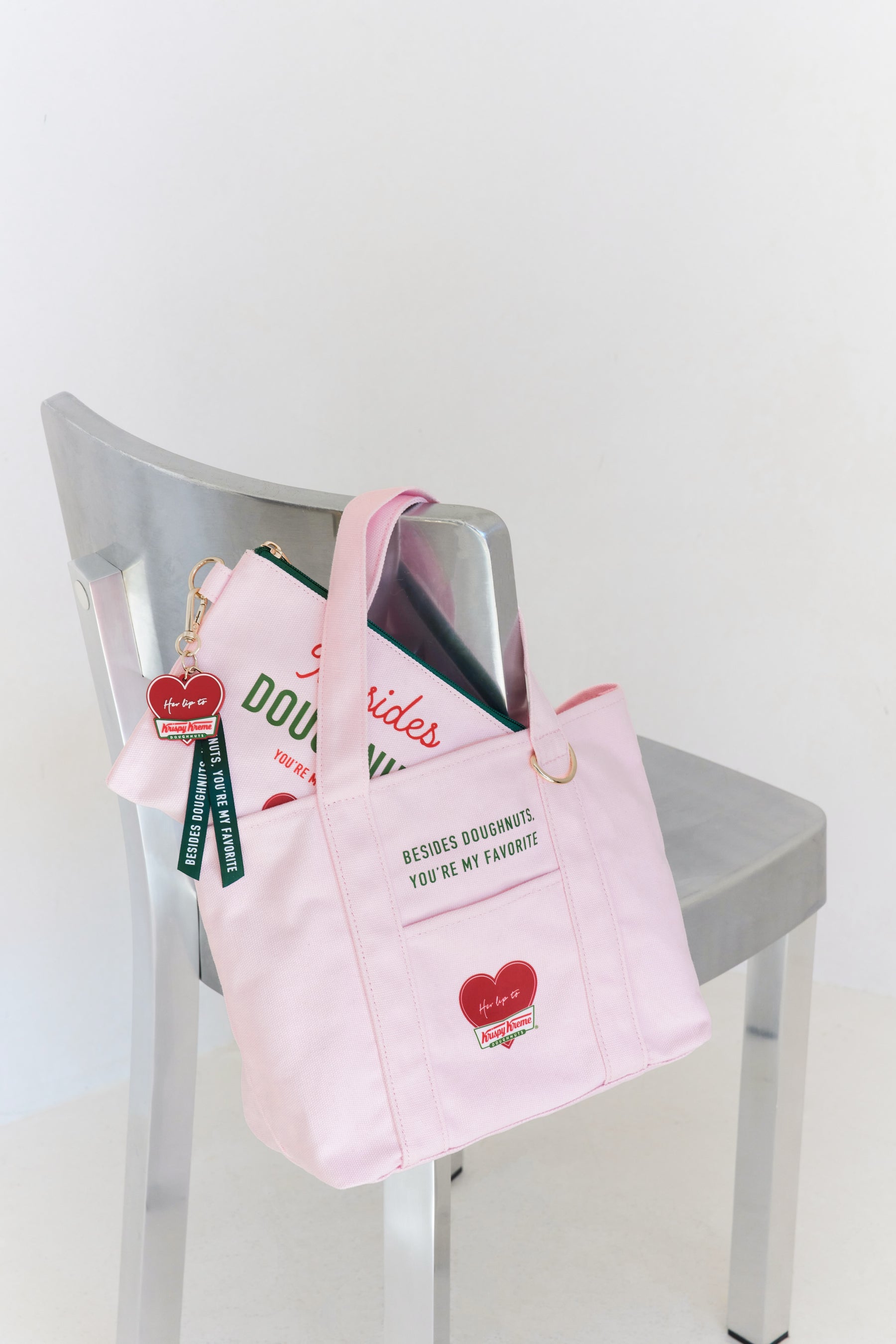 Krispy Kreme Doughnuts × Her lip to Tote Bag