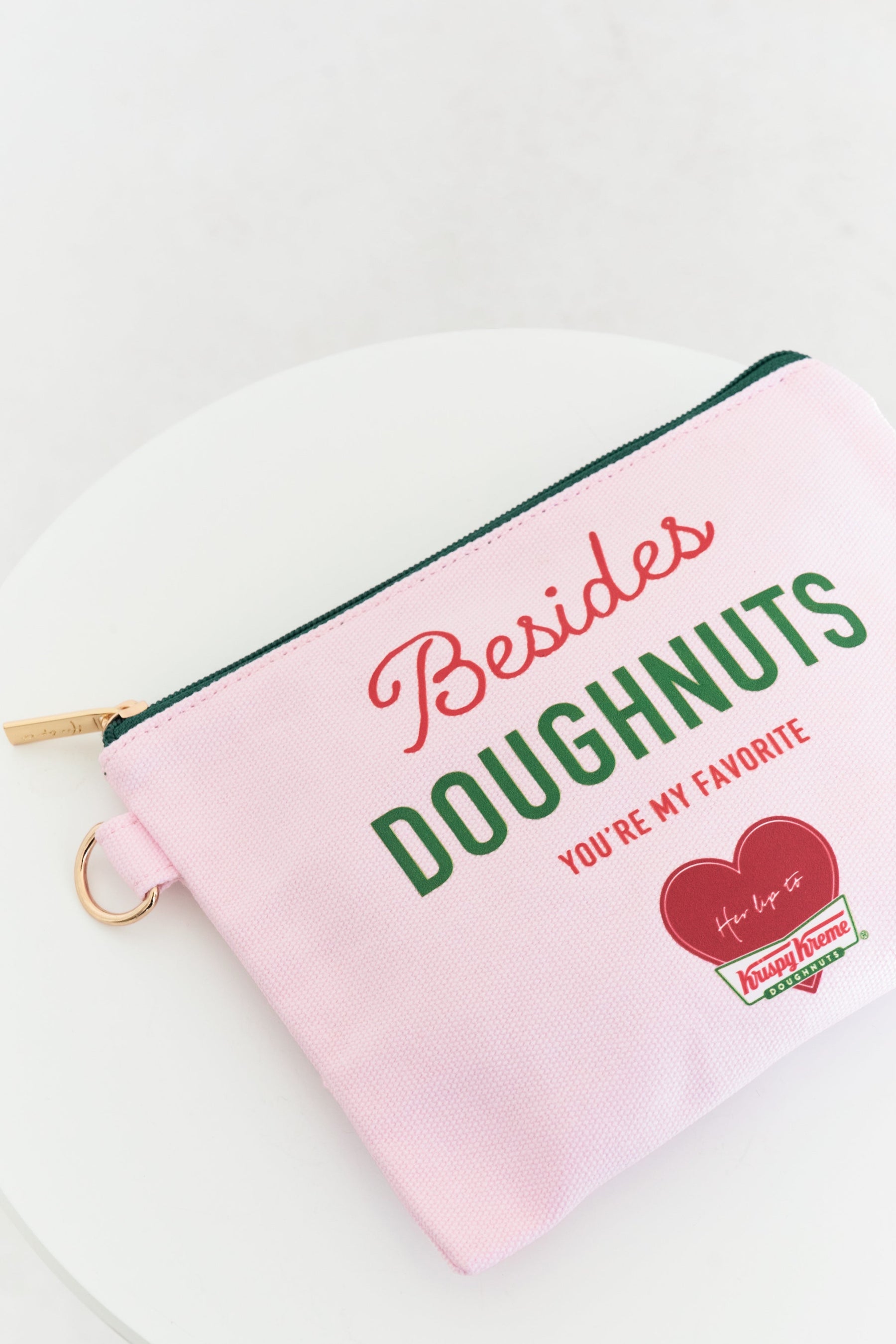 Krispy Kreme Doughnuts × Her lip to Flat Pouch